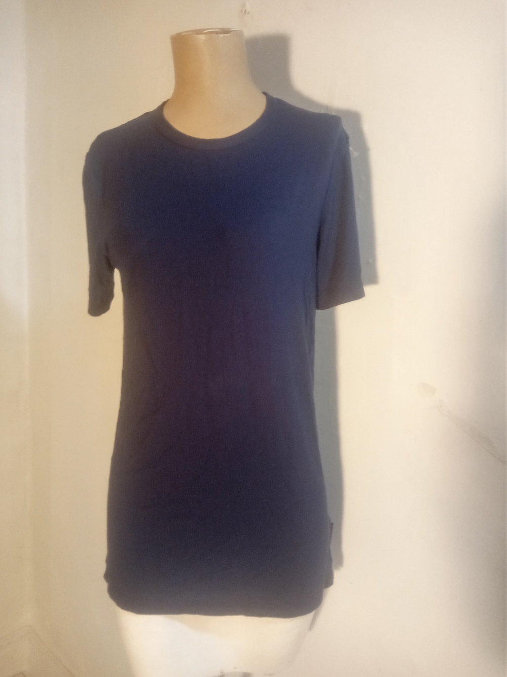 Calvin Klein Men's Navy Short Sleeve Crew T-Shirt